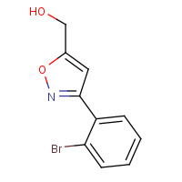 885273-13-2 [3-(2-bromophenyl)-1,2-oxazol-5-yl]methanol chemical structure