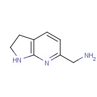 935505-75-2 2,3-dihydro-1H-pyrrolo[2,3-b]pyridin-6-ylmethanamine chemical structure