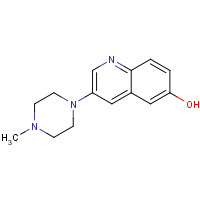 1427474-93-8 3-(4-methylpiperazin-1-yl)quinolin-6-ol chemical structure