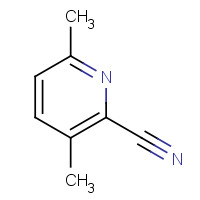 68164-77-2 3,6-dimethylpyridine-2-carbonitrile chemical structure