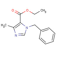 75815-54-2 ethyl 3-benzyl-5-methylimidazole-4-carboxylate chemical structure