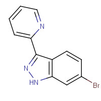 574758-37-5 6-bromo-3-pyridin-2-yl-1H-indazole chemical structure