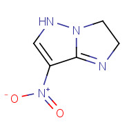 116248-34-1 7-nitro-3,5-dihydro-2H-imidazo[1,2-b]pyrazole chemical structure