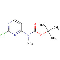 955112-52-4 tert-butyl N-(2-chloropyrimidin-4-yl)-N-methylcarbamate chemical structure