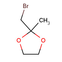 33278-96-5 2-(bromomethyl)-2-methyl-1,3-dioxolane chemical structure