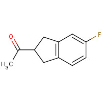 1244949-19-6 1-(5-fluoro-2,3-dihydro-1H-inden-2-yl)ethanone chemical structure