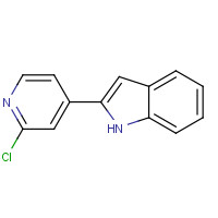 1333340-19-4 2-(2-chloropyridin-4-yl)-1H-indole chemical structure