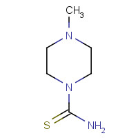 33860-28-5 4-methylpiperazine-1-carbothioamide chemical structure