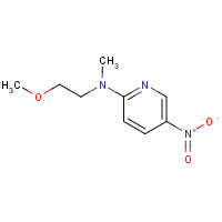 1279083-88-3 N-(2-methoxyethyl)-N-methyl-5-nitropyridin-2-amine chemical structure