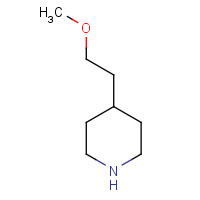 70724-70-8 4-(2-methoxyethyl)piperidine chemical structure