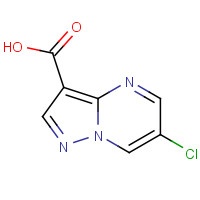 1204926-24-8 6-chloropyrazolo[1,5-a]pyrimidine-3-carboxylic acid chemical structure