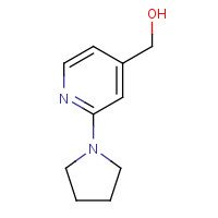 906352-65-6 (2-pyrrolidin-1-ylpyridin-4-yl)methanol chemical structure