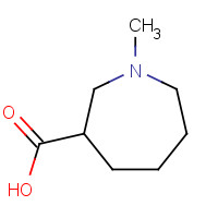 50585-88-1 1-methylazepane-3-carboxylic acid chemical structure