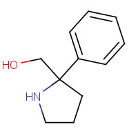 160376-74-9 (2-phenylpyrrolidin-2-yl)methanol chemical structure