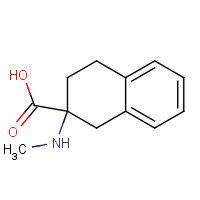 936213-38-6 2-(methylamino)-3,4-dihydro-1H-naphthalene-2-carboxylic acid chemical structure