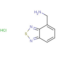 830330-21-7 2,1,3-benzothiadiazol-4-ylmethanamine;hydrochloride chemical structure