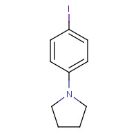 87350-76-3 1-(4-iodophenyl)pyrrolidine chemical structure