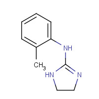 36318-56-6 N-(2-methylphenyl)-4,5-dihydro-1H-imidazol-2-amine chemical structure