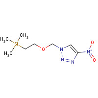 1611444-55-3 trimethyl-[2-[(4-nitrotriazol-1-yl)methoxy]ethyl]silane chemical structure
