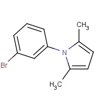 127257-87-8 1-(3-bromophenyl)-2,5-dimethylpyrrole chemical structure