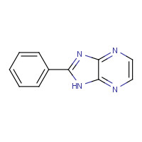 88710-42-3 2-phenyl-1H-imidazo[4,5-b]pyrazine chemical structure