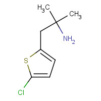393813-65-5 1-(5-chlorothiophen-2-yl)-2-methylpropan-2-amine chemical structure