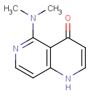 952138-23-7 5-(dimethylamino)-1H-1,6-naphthyridin-4-one chemical structure