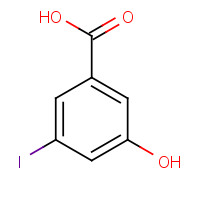 50765-21-4 3-hydroxy-5-iodobenzoic acid chemical structure