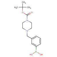 865314-28-9 [3-[[4-[(2-methylpropan-2-yl)oxycarbonyl]piperazin-1-yl]methyl]phenyl]boronic acid chemical structure