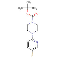 918502-22-4 tert-butyl 4-(5-fluoropyridin-2-yl)piperazine-1-carboxylate chemical structure