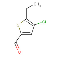 842135-11-9 4-chloro-5-ethylthiophene-2-carbaldehyde chemical structure