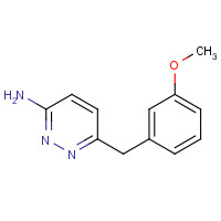 874338-91-7 6-[(3-methoxyphenyl)methyl]pyridazin-3-amine chemical structure