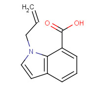 289725-24-2 1-prop-2-enylindole-7-carboxylic acid chemical structure