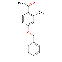 608119-82-0 1-(2-methyl-4-phenylmethoxyphenyl)ethanone chemical structure