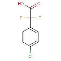 475301-73-6 2-(4-chlorophenyl)-2,2-difluoroacetic acid chemical structure