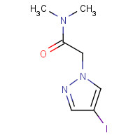 1340304-97-3 2-(4-iodopyrazol-1-yl)-N,N-dimethylacetamide chemical structure