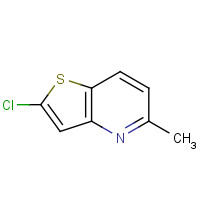 159084-01-2 2-chloro-5-methylthieno[3,2-b]pyridine chemical structure