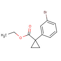 1359981-61-5 ethyl 1-(3-bromophenyl)cyclopropane-1-carboxylate chemical structure