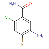 862875-21-6 5-amino-2-chloro-4-fluorobenzamide chemical structure
