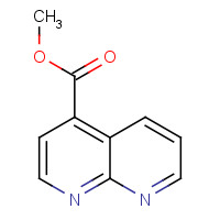99361-32-7 methyl 1,8-naphthyridine-4-carboxylate chemical structure