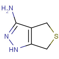 901771-45-7 4,6-dihydro-1H-thieno[3,4-c]pyrazol-3-amine chemical structure