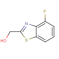 1188025-81-1 (4-fluoro-1,3-benzothiazol-2-yl)methanol chemical structure