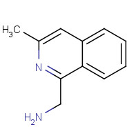 3340-31-6 (3-methylisoquinolin-1-yl)methanamine chemical structure
