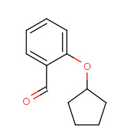 145742-38-7 2-cyclopentyloxybenzaldehyde chemical structure