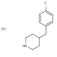 193357-52-7 4-[(4-fluorophenyl)methyl]piperidine;hydrochloride chemical structure