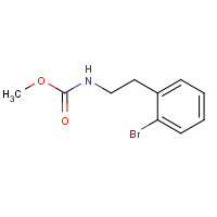 1109230-24-1 methyl N-[2-(2-bromophenyl)ethyl]carbamate chemical structure