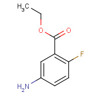 123207-39-6 ethyl 5-amino-2-fluorobenzoate chemical structure