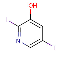 1142191-68-1 2,5-diiodopyridin-3-ol chemical structure
