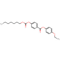 33924-76-4 (4-ethoxyphenyl) 4-heptoxycarbonyloxybenzoate chemical structure