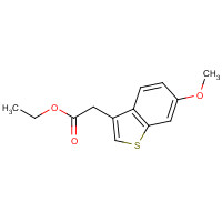 16769-00-9 ethyl 2-(6-methoxy-1-benzothiophen-3-yl)acetate chemical structure